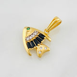 Dije Pez 1.3g / 2cm Oro Amarillo 18K