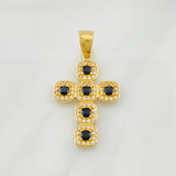 Dije Cruz Tupida 3.75g / 3.5cm Oro Amarillo 18K