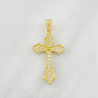 Dije Cruz Gotica 1.95g / 3.5cm Oro Amarillo 18K