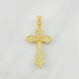 Dije Cruz Gotica 1.95g / 3.5cm Oro Amarillo 18K