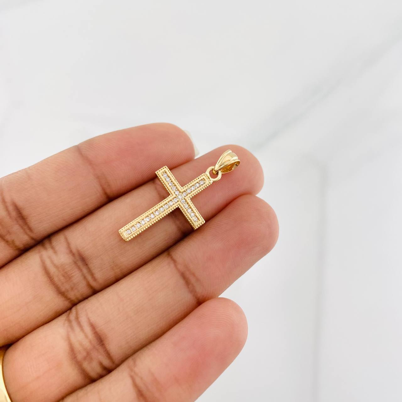 Dije Cruz 2.35g / 3cm Oro Amarillo 18K