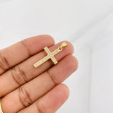 Dije Cruz 2.35g / 3cm Oro Amarillo 18K