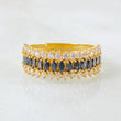 Anillo Churumbela Carril Tupido 3.8gr / T6 3/4 / Oro Amarillo 18K