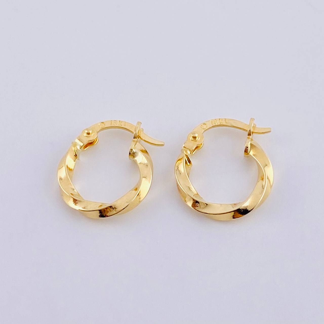 Candongas Kari 0.9 g / 1.4 cm Oro Amarillo 18K