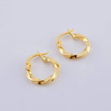 Candongas Kari 0.9 g / 1.4 cm Oro Amarillo 18K