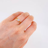 Anillo Infinito Entrelazados 2.4 g / T6 1/4 Oro Amarillo 18K