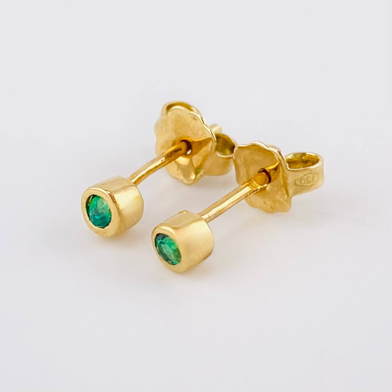 Topos Cetro Esmeralda 14Pts 1.35 g / 3.6 mm Oro Amarillo 18K