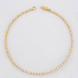 Pulso Tenis Diamantes 1,96 Qts 2.4 g / 18 cm / 1.9 mm Oro Amarillo 18K