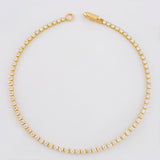 Pulso Tenis Diamantes 1,96 Qts 2.4 g / 18 cm / 1.9 mm Oro Amarillo 18K