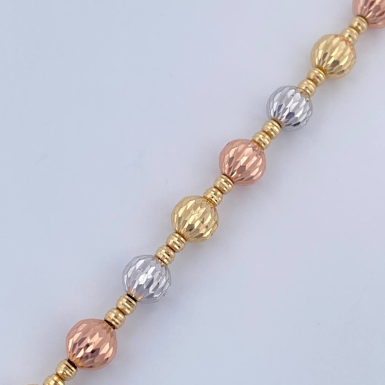 Pulso Tipo Militar 6.7gr / 19.1cm / +3 Oro 18K &