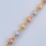 Pulso Tipo Militar 6.7gr / 19.1cm / +3 Oro 18K &