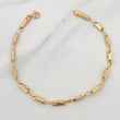 Pulso Rustico Barril 3.6 g / 21 cm / 3.4 mm Oro Amarillo 18K