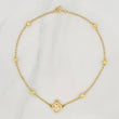 Pulso Espiga Ángel 2.55 g / 24.7 cm / 4 mm Oro Amarillo 18K