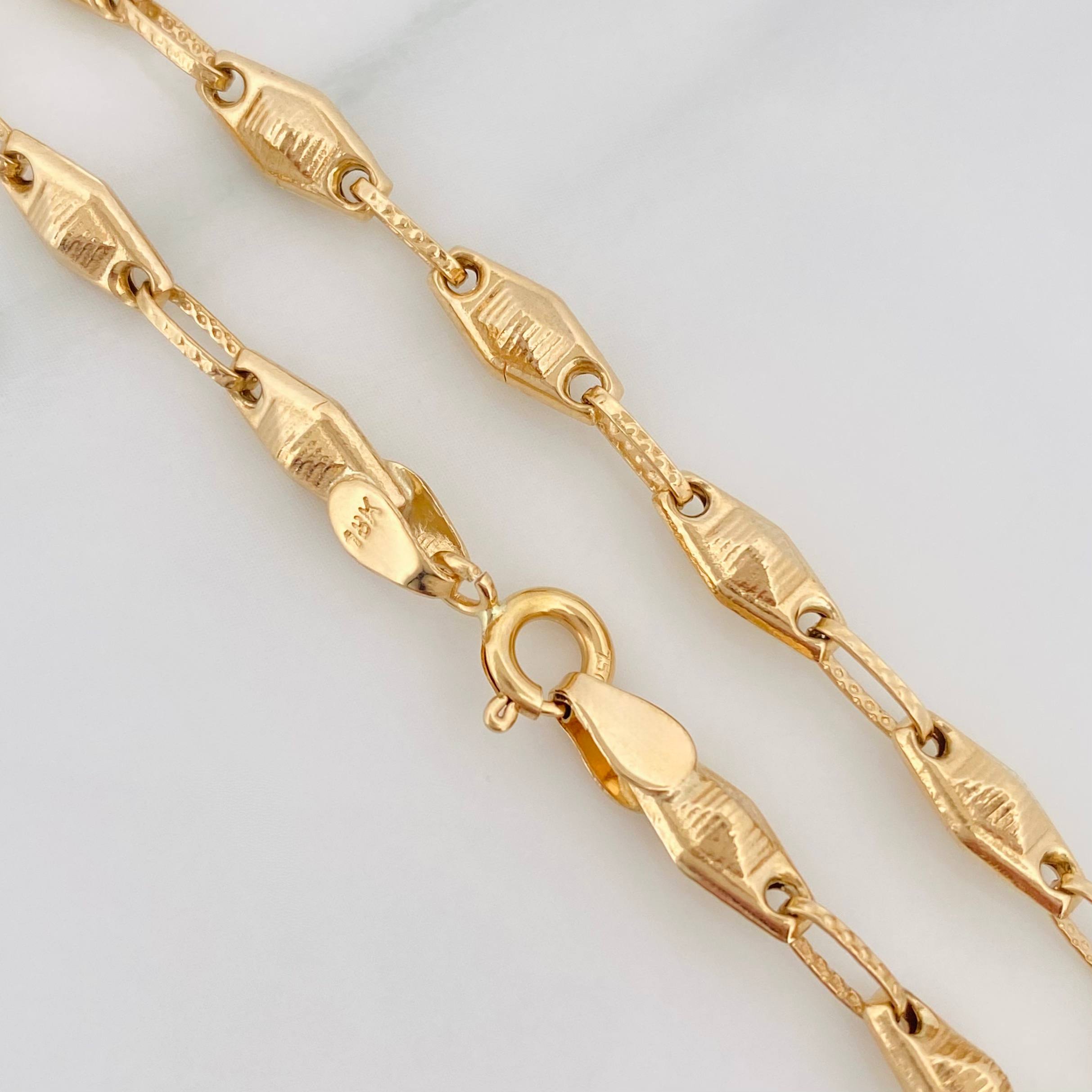 Pulso Rustico 3.95 g / 21 cm / 4.5 mm Oro Amarillo 18K