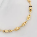 Pulso Rustico Tribal 5 g / 20.5 cm / 4.1 mm Oro Amarillo 18K