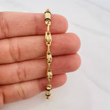 Pulso Rustico Tribal 5 g / 20.5 cm / 4.1 mm Oro Amarillo 18K