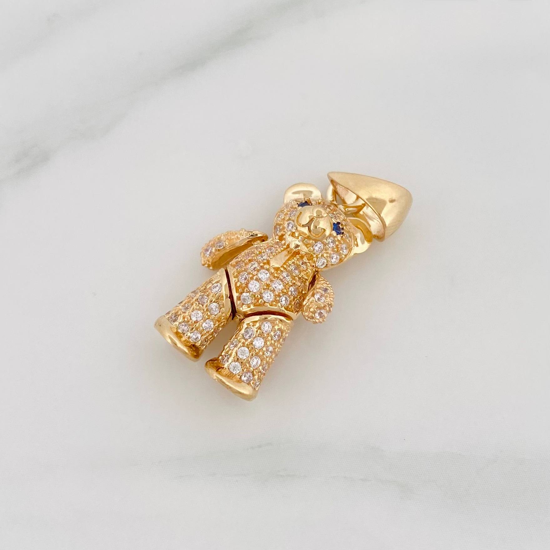 Dije Oso Articulado 4.35 g / 3 cm Oro Amarillo 18K