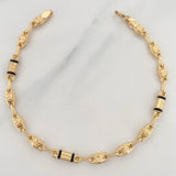 Pulso Rustico Tribal 5 g / 20.5 cm / 4.1 mm Oro Amarillo 18K