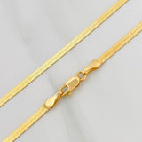 Cadena Espejo 4.5 g / 45.5 cm / 2.3 mm Oro Amarillo 18K