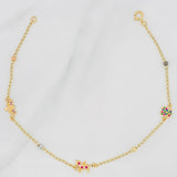 Pulso Espiga Figuras 2.5 g / 25 cm / 3 mm Oro Amarillo 18K