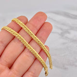 Cadena Serpiente 13.3g / 45cm / 4.5mm Oro Amarillo 18K