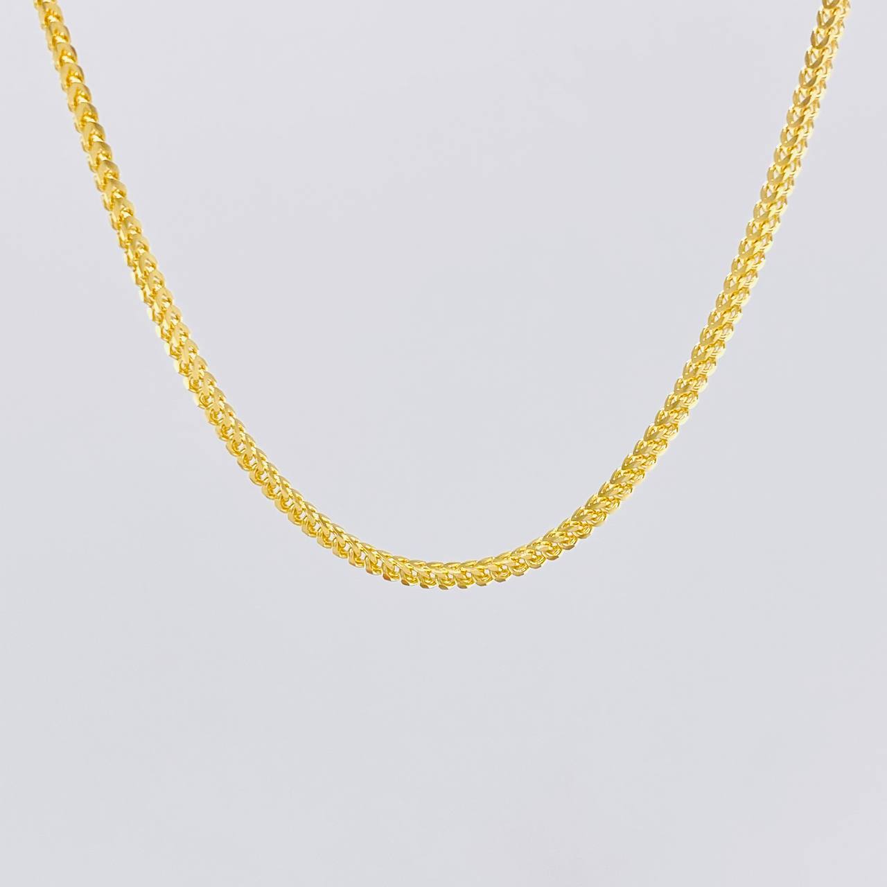 Cadena Franco 16.95g / 60cm / 1.88mm Oro Amarillo 18K