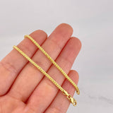 Cadena Franco 16.95g / 60cm / 1.88mm Oro Amarillo 18K