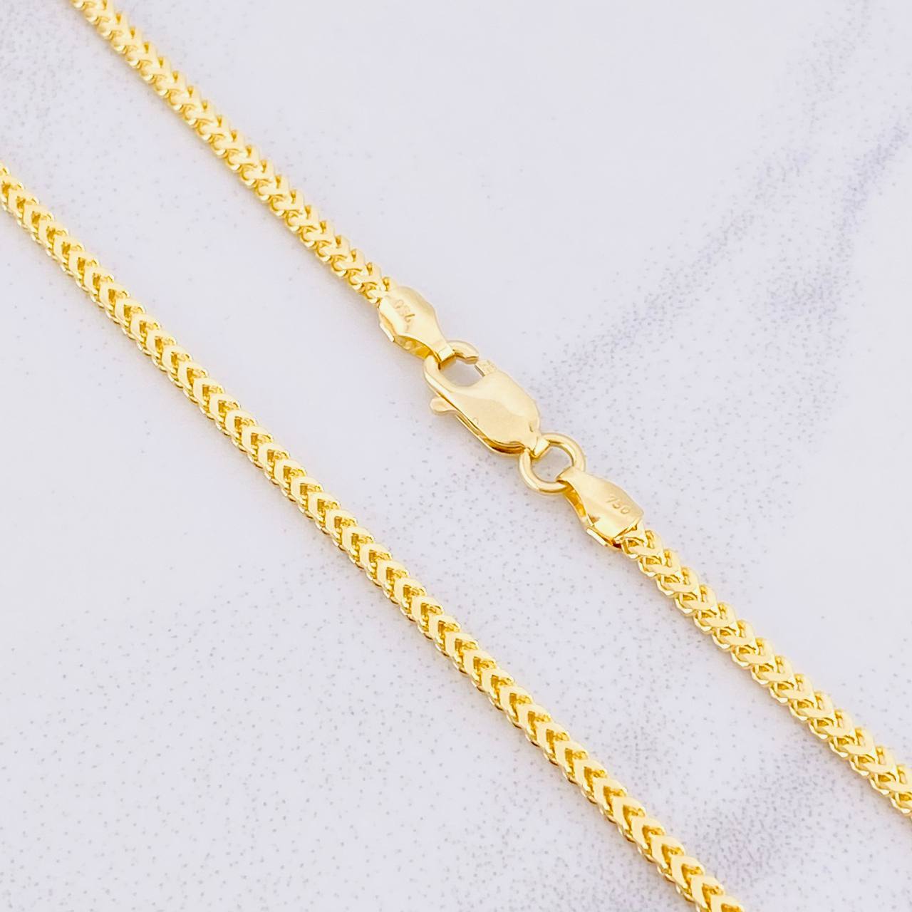 Cadena Franco 12.85g / 45cm / 1.9mm Oro Amarillo 18K