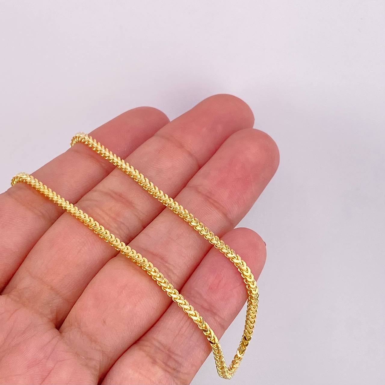 Cadena Franco 12.85g / 45cm / 1.9mm Oro Amarillo 18K