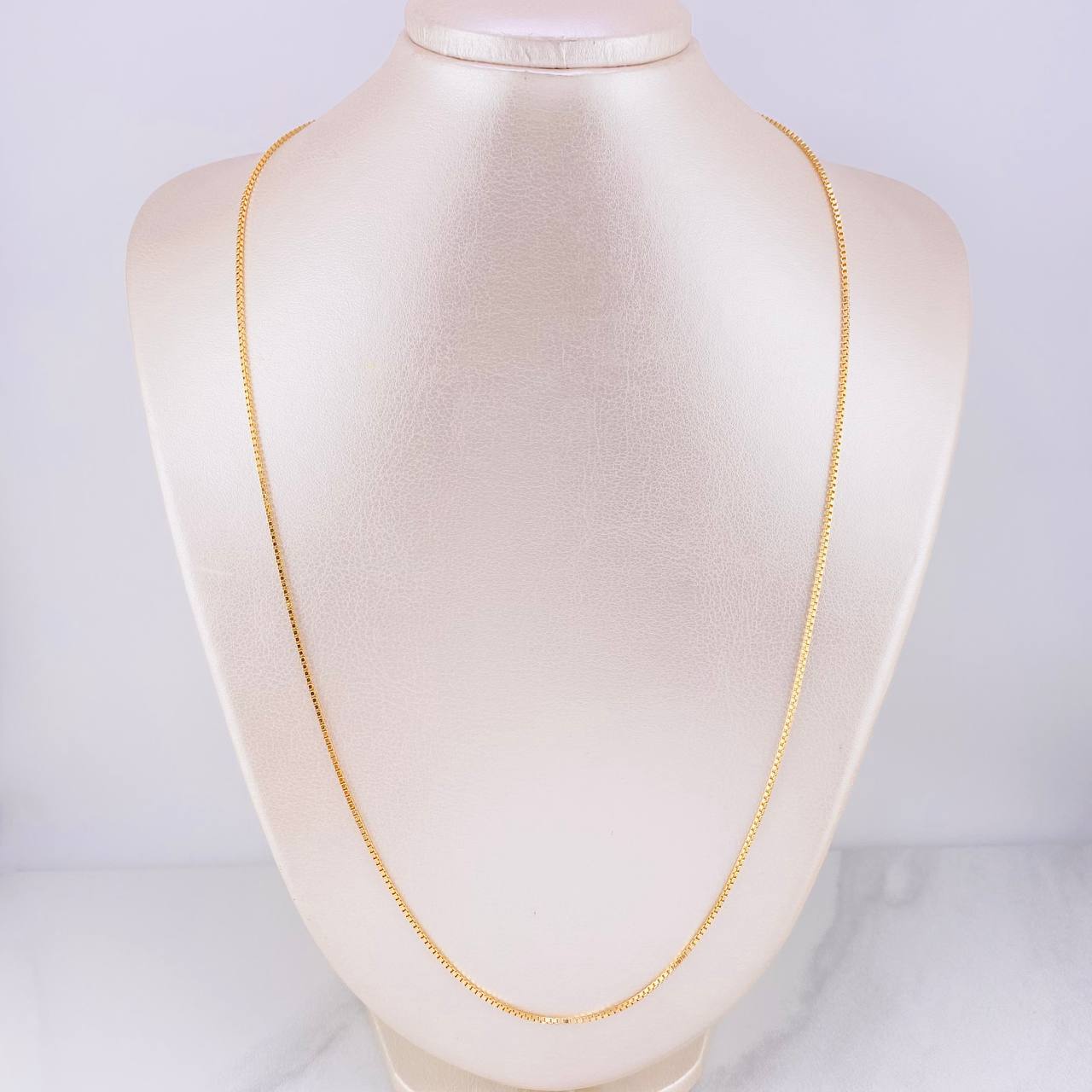 Cadena Veneciana 3.65g / 60cm / 1.45mm Oro Amarillo 18K