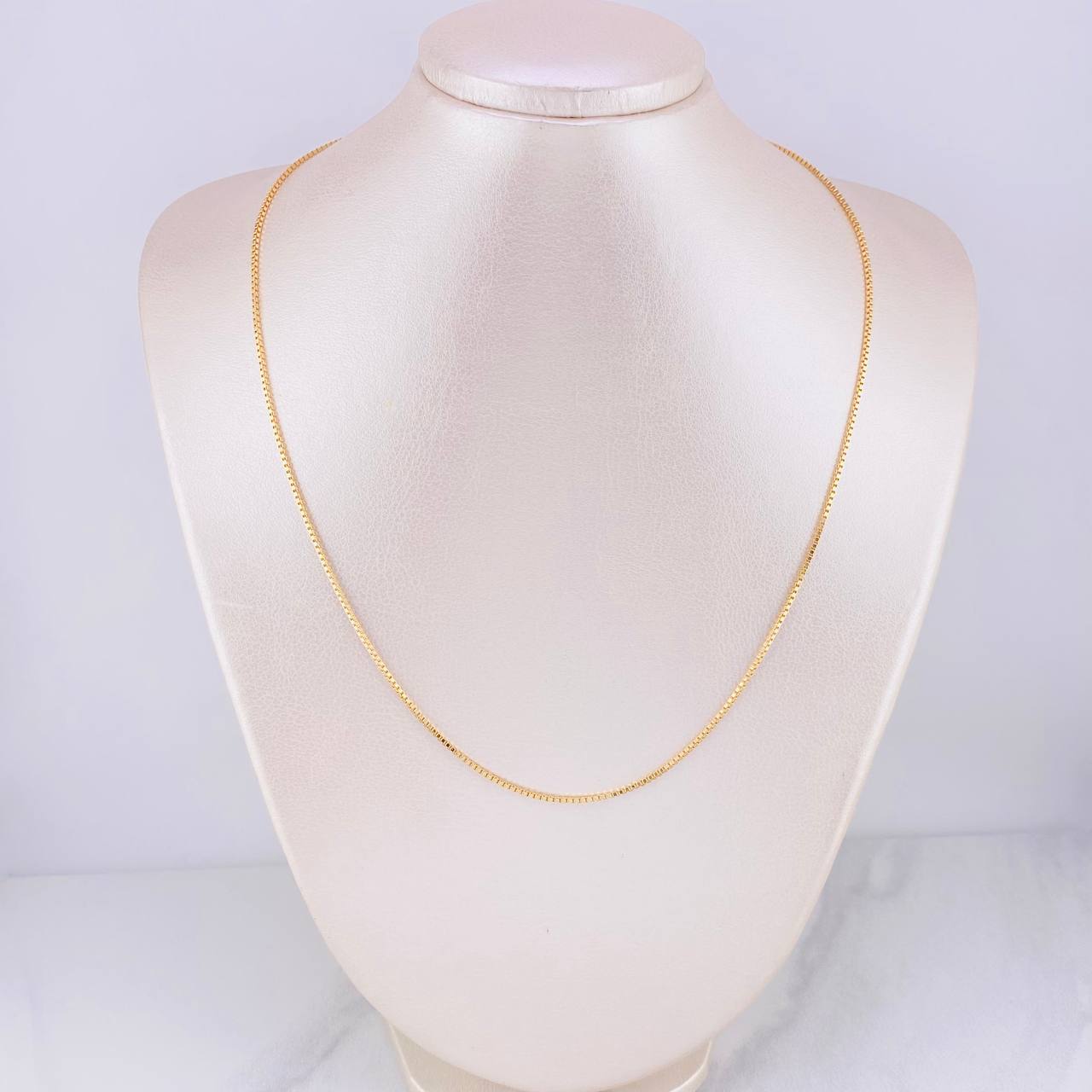 Cadena Veneciana 3.25g / 50cm / 1.45mm Oro Amarillo 18K