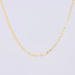 Cadena Plana 2g / 45cm / 1.58mm Oro Amarillo 18K