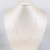 Cadena Mini Cubana 1.75g / 45cm / 0.94mm Oro Amarillo 18K