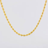 Cadena Lazo 6.2g / 60cm / 2.75mm Oro Amarillo 18K