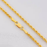 Cadena Lazo 6.15g / 60cm / 2.7mm Oro Amarillo 18K