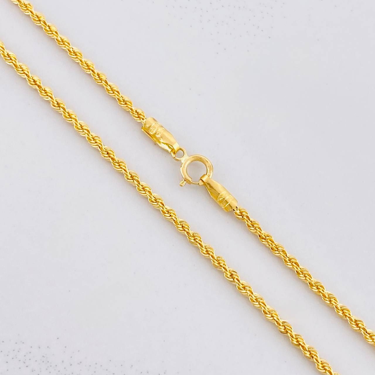 Cadena Lazo 2.15g / 60cm / 1.7mm Oro Amarillo 18K