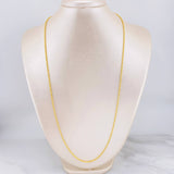 Cadena Lazo 3.85g / 60cm / 2.2mm Oro Amarillo 18K