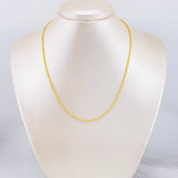 Cadena Lazo 3.65g / 40cm / 2.75mm Oro Amarillo 18K