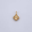 Dije Trebol 1.4gr / 1.7cm / Oro Amarillo Nac.Esp. 18K &