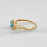 Anillo Halo 1.85 g / T7 Oro Amarillo 18K