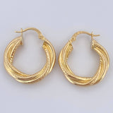 Candongas Anny 3.65gr / 2.5cm / Oro 18K $