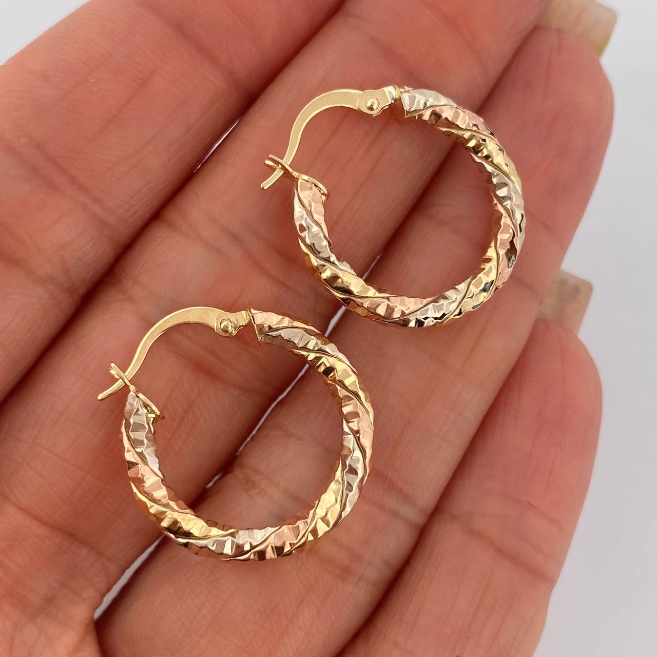 Candongas Majo 2.15gr / 2.3cm / Oro 18K $
