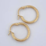 Candongas Lore 1.15gr / 1.8cm / Oro 18K $