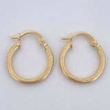Candongas Lore 1.15gr / 1.8cm / Oro 18K $
