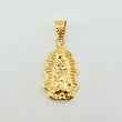 Dije Virgen Guadalupe Silueta Rallado 0.55gr / 1.5cm / Oro Amarillo 18K