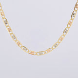 Cadena Plana 7.4g / 45cm / 3.4mm Tres Oros 18K