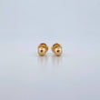 Topos Bola 0.5gr / 4mm Lisa Oro Amarillo 18K &