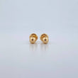 Topos Bola 0.4gr / 4mm Lisa Oro Amarillo 18K $