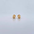 Topos Bola 5mm 0.55gr / Lisa Oro Amarillo 18K &