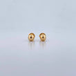 Topos Bola 0.6gr / 5mm Lisa Oro Amarillo 18K &